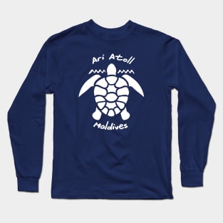 Ari Atoll, Maldives - Swimming with Sea Turtles Long Sleeve T-Shirt